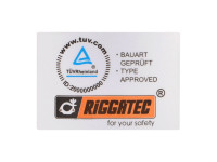 Riggatec Swivel coupler silver WLL 100kg Riggatec Swivel coupler silver WLL 100kg